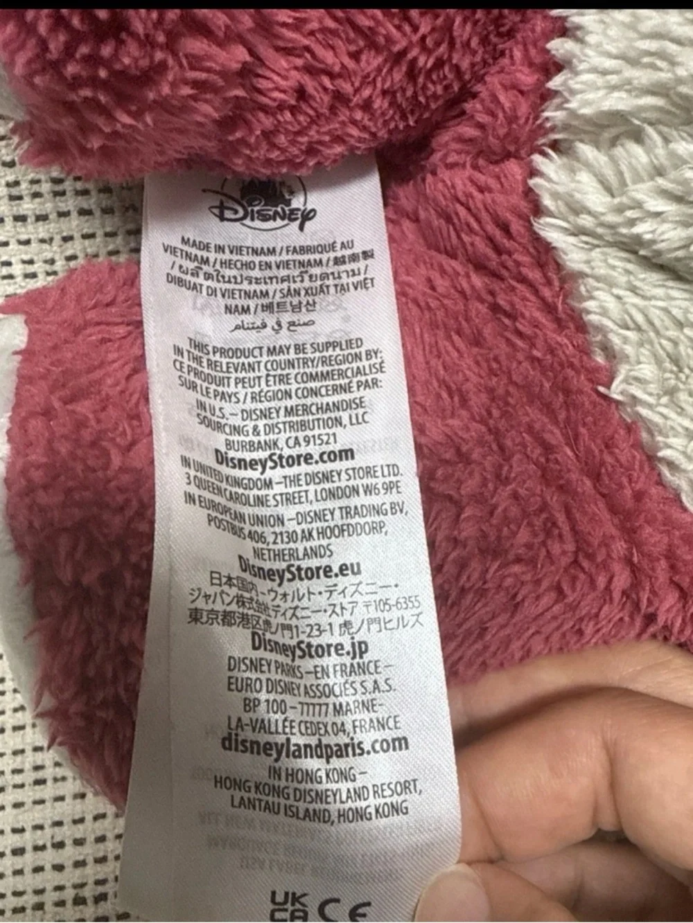 ✨3/$30 Disney Pixar 15” Toy Story 3 Lotso Huggin Bear Scented Strawberry Plush - Picture 7 of 9